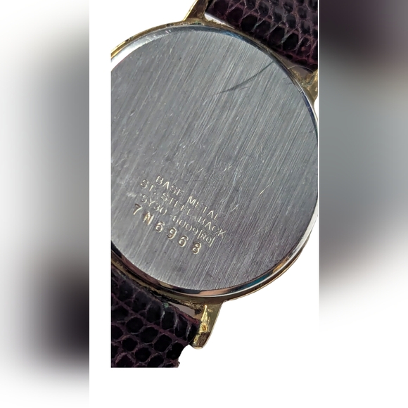 SEIKO Classic Roman Numeral Dial Men’s Watch. Gold Tone Bezel…29 - Picture 9 of 10